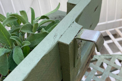 Recycled Pallet Herb Planter